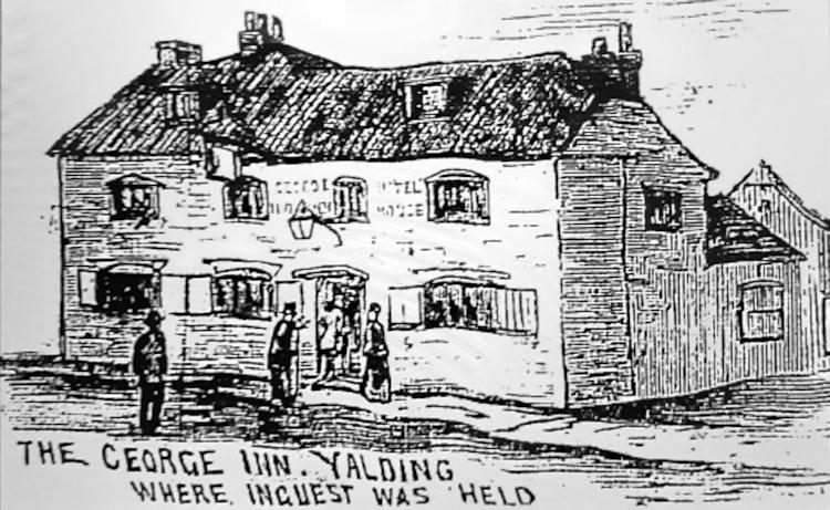 George Inn sketch 1881