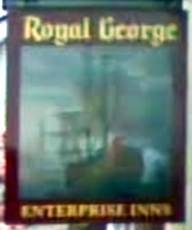 Royal George sign 2003