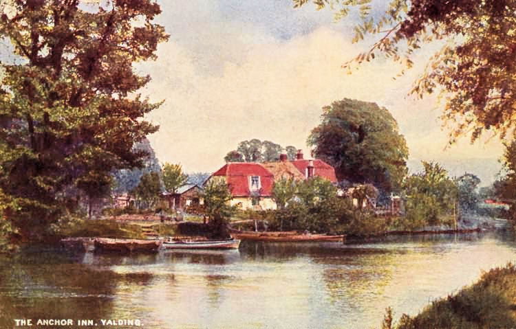 Anchor Inn painting 1906
