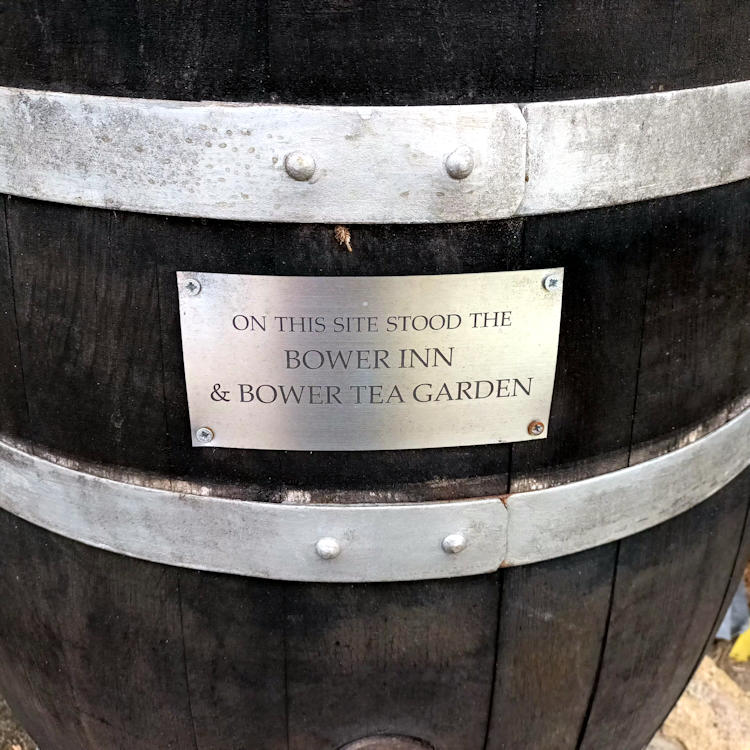 Bower Inn barrel
