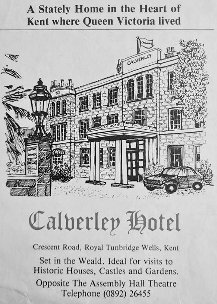 Calverley Hotel advert