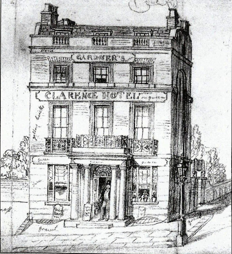 Clarence Hotel 1842