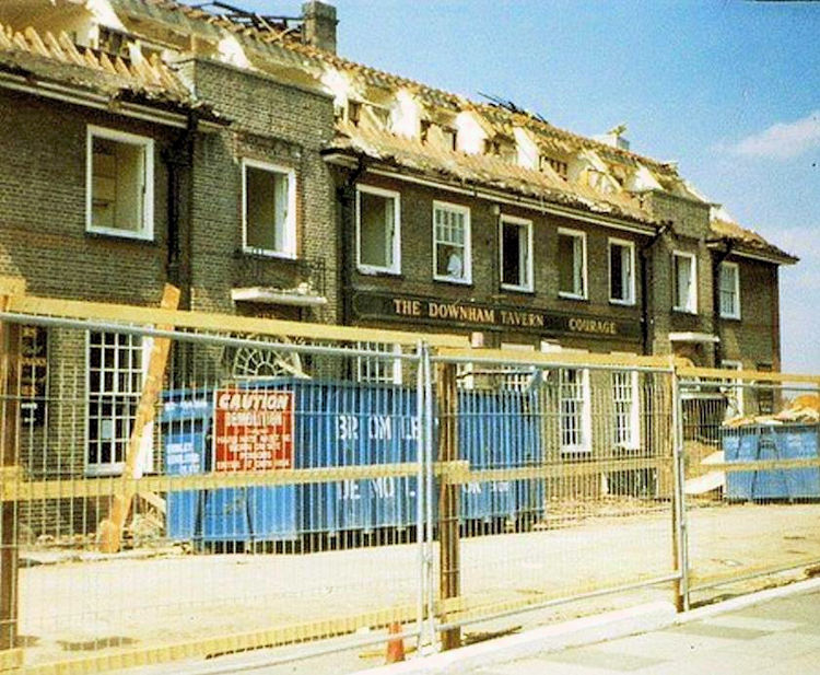 Downham Tavern demolition