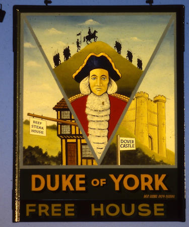 Duke of York sign 1985