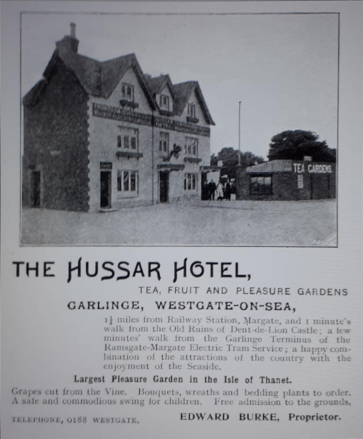 Hussar Hotel guide 1903