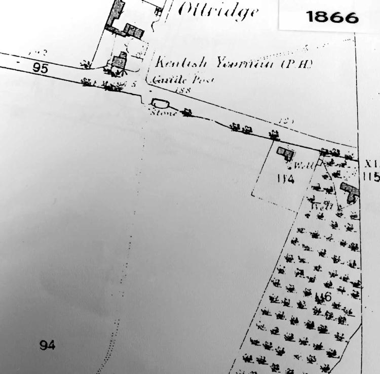 Kentish Yeoman map 1866