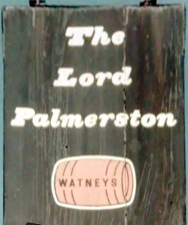 Lord Palmerstone sign