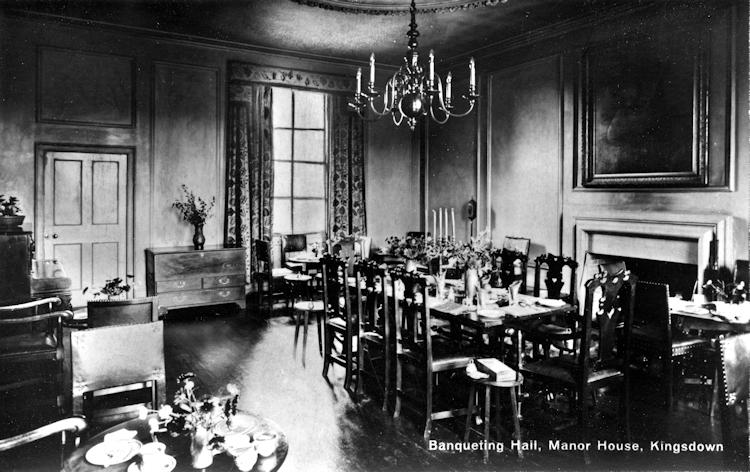 Manor House Banqueting Hall 1965