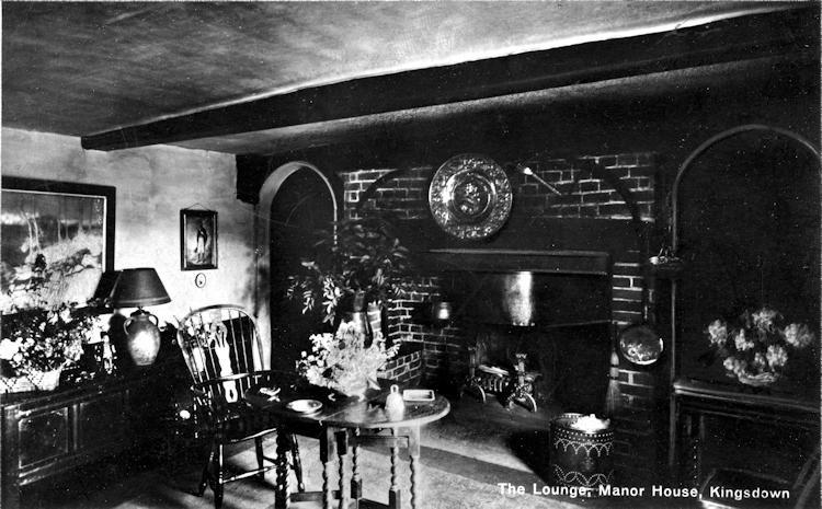 Manor House lounge 1965