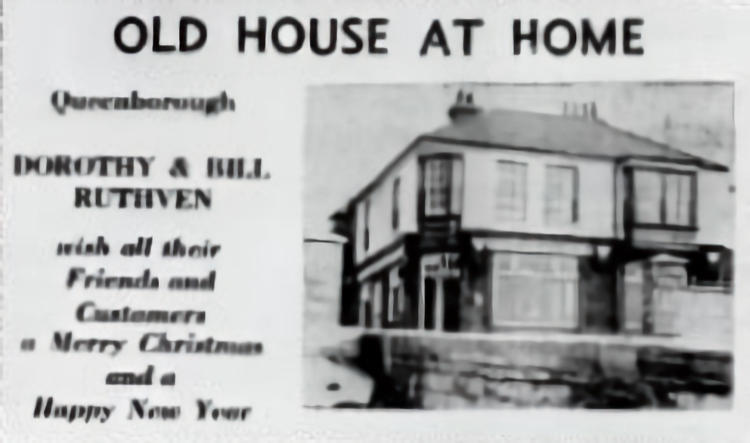 Old House at Home card 1970