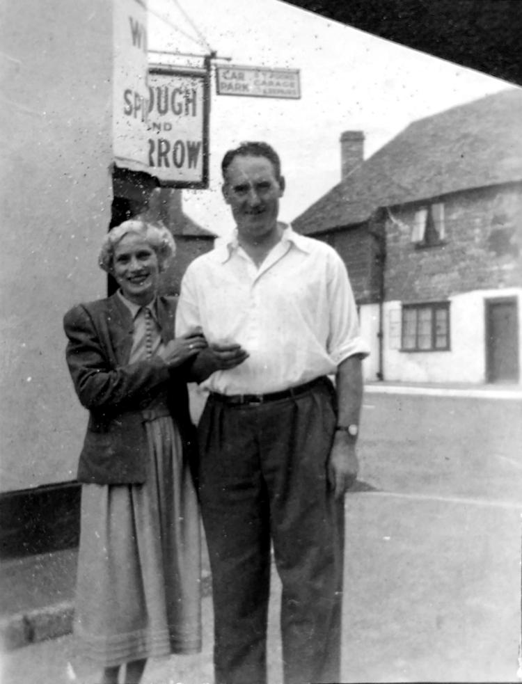 Plough and Harrow customers 1946
