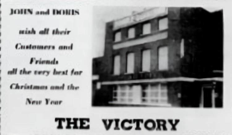 Victory card 1970