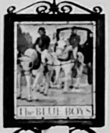 Blue Boys sign