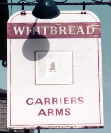 Carriers Arms sign