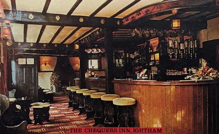 Chequers bar 1971