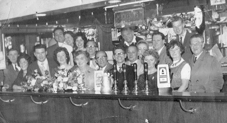 Chinbrook Tavern locals 1960s