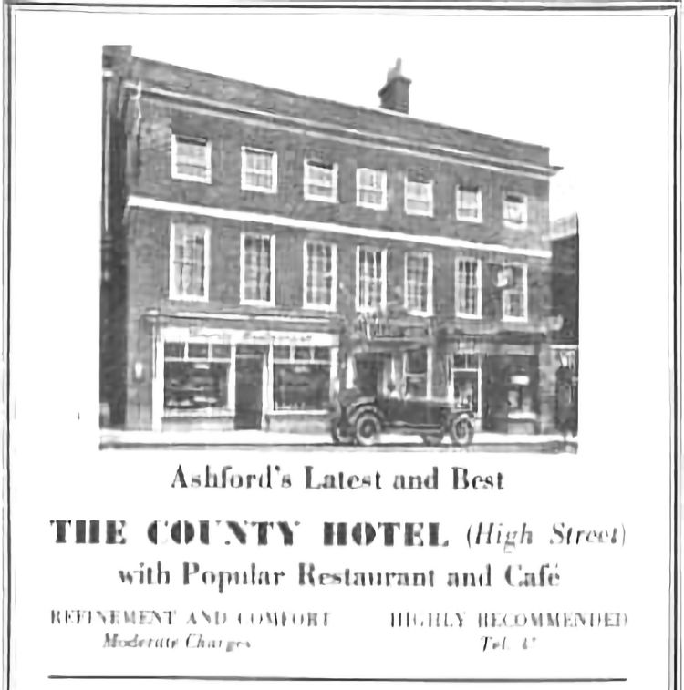 County Hotel card