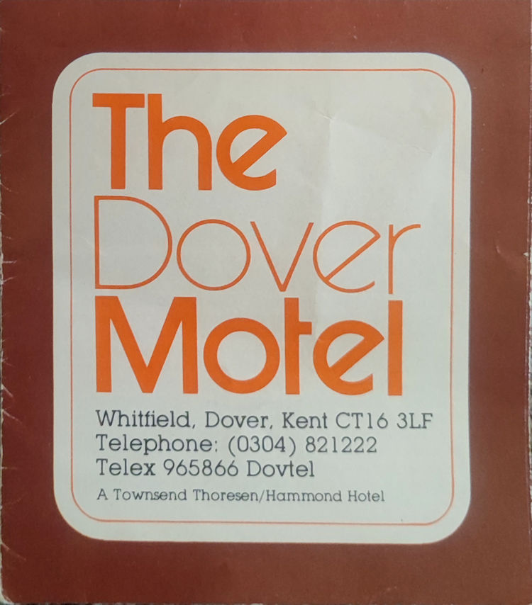 Dover Motel Brochure