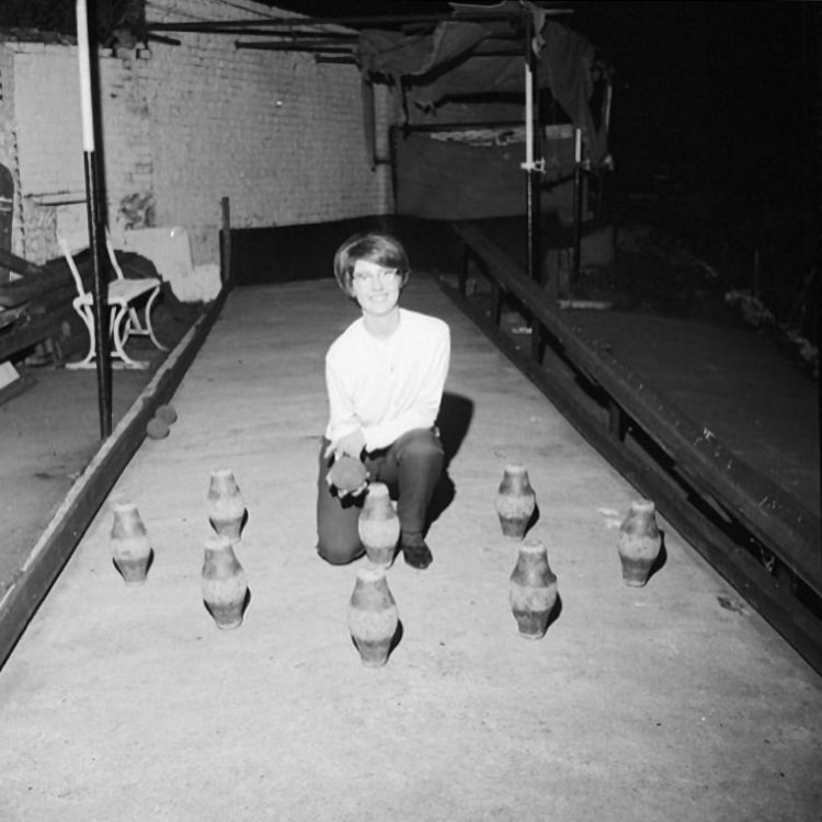 Hare and Hounds skittles Patricia Philpott 1965