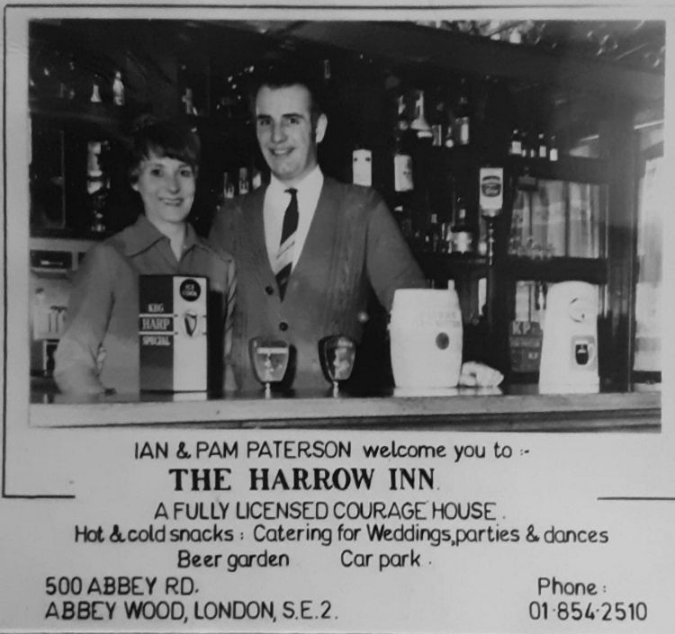 Harrow Inn card