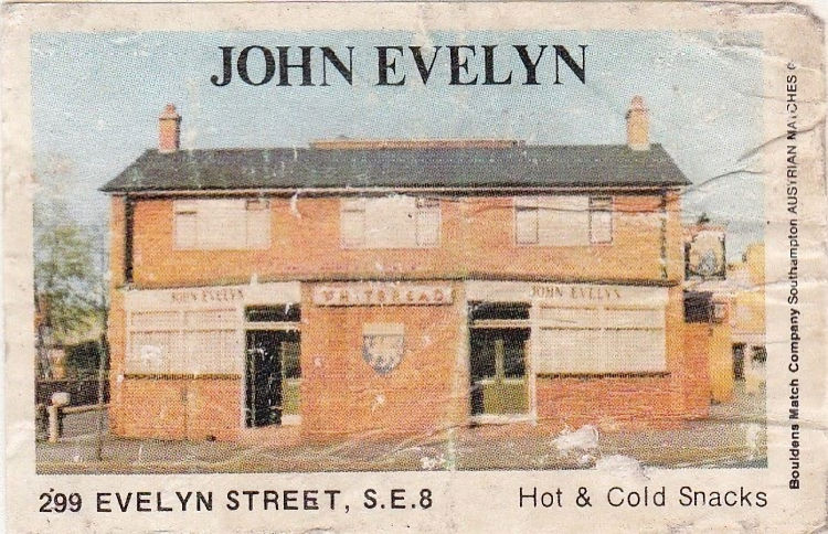 John Evelyn matchbox 1980s