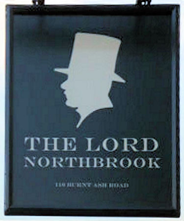 Lord Northbrook sign