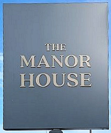 Manor House sign 2024