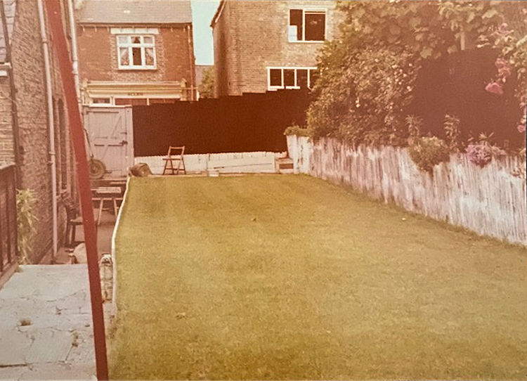 Masons Arms garden 1974