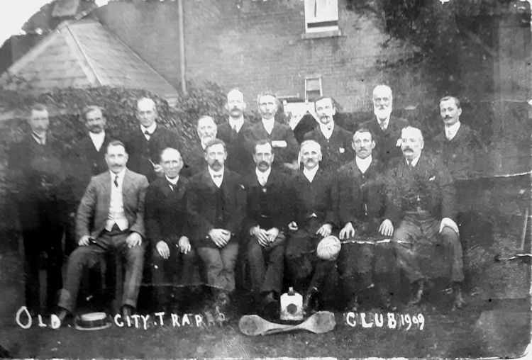 Old City of Canterbury Bat and Trap team 1909