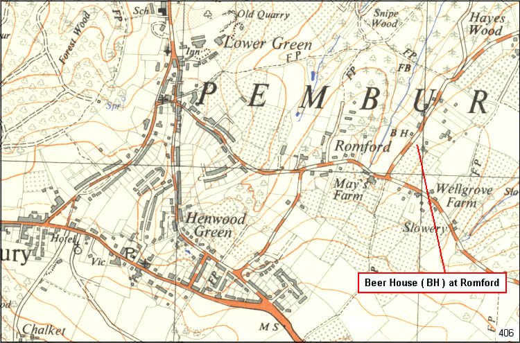 Pembury map