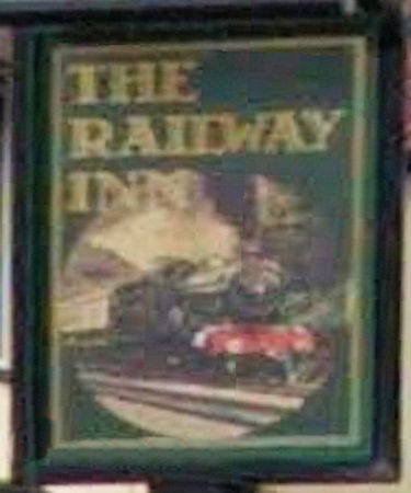 Railway Inn sign 2016