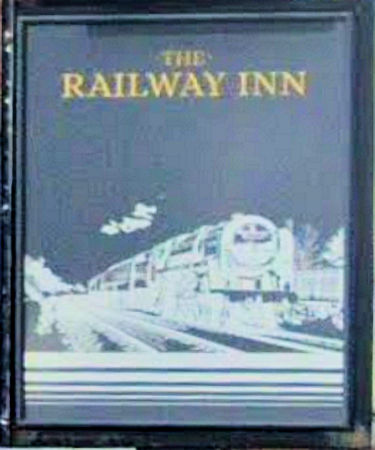 Railway Inn sign 2021