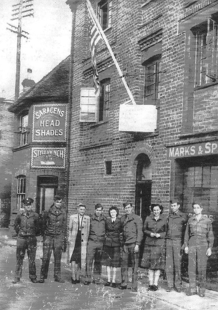 Saracens Head Shades 1944