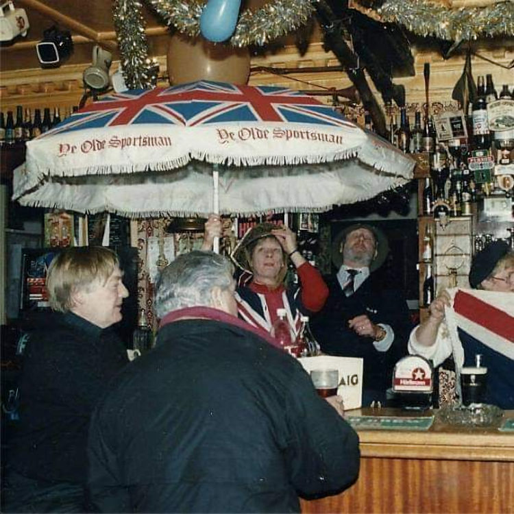 Sportsman bar 1980s