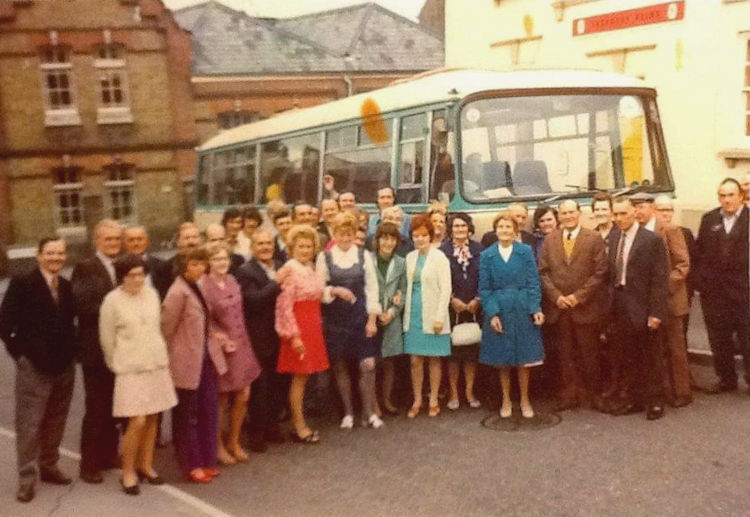 Three Tuns outing 1980s