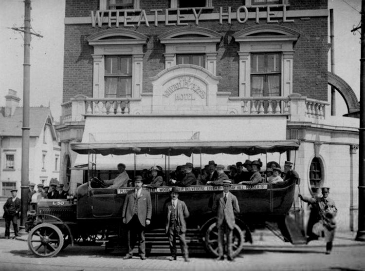 Wheatley and Railway Hotel 1916