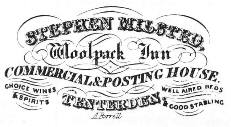 Woolpack card 1841