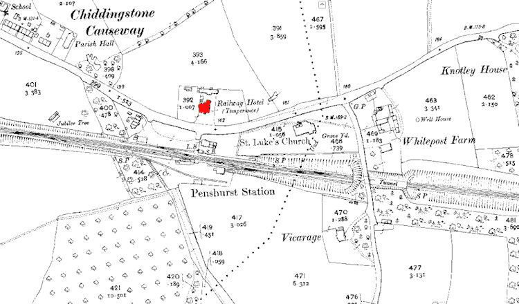 Chiddingstone map 1911