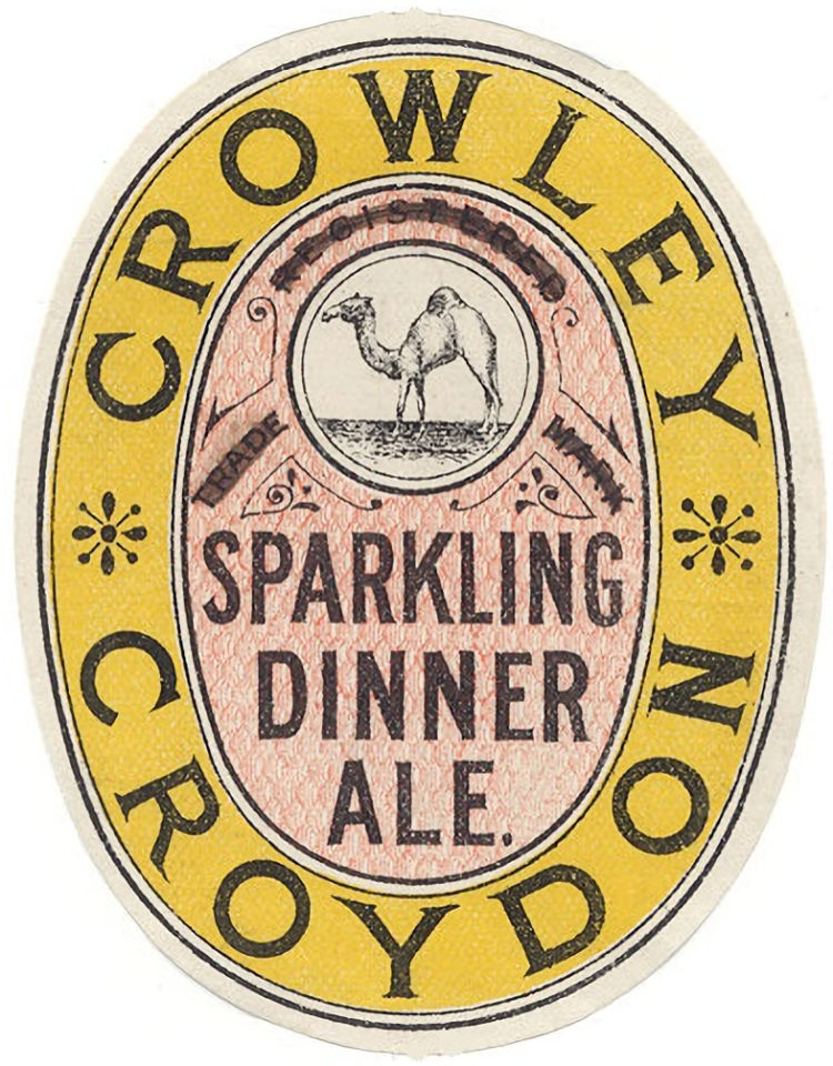 Crowley Dinner Ale label