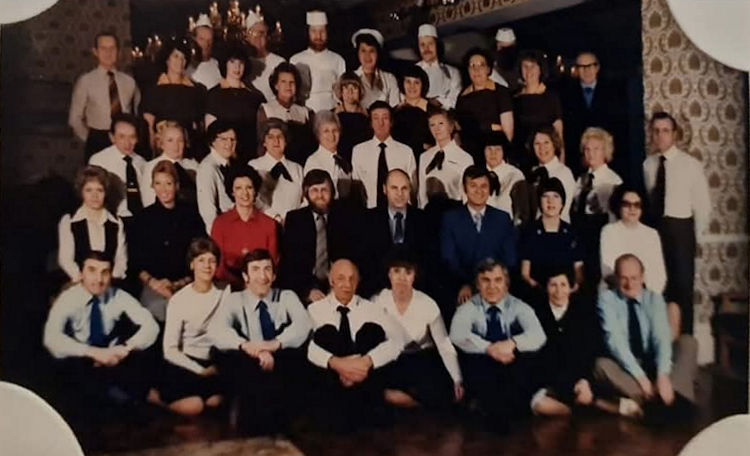 Endcliffe Hotel staff 1981