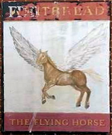 Flying Horse sign