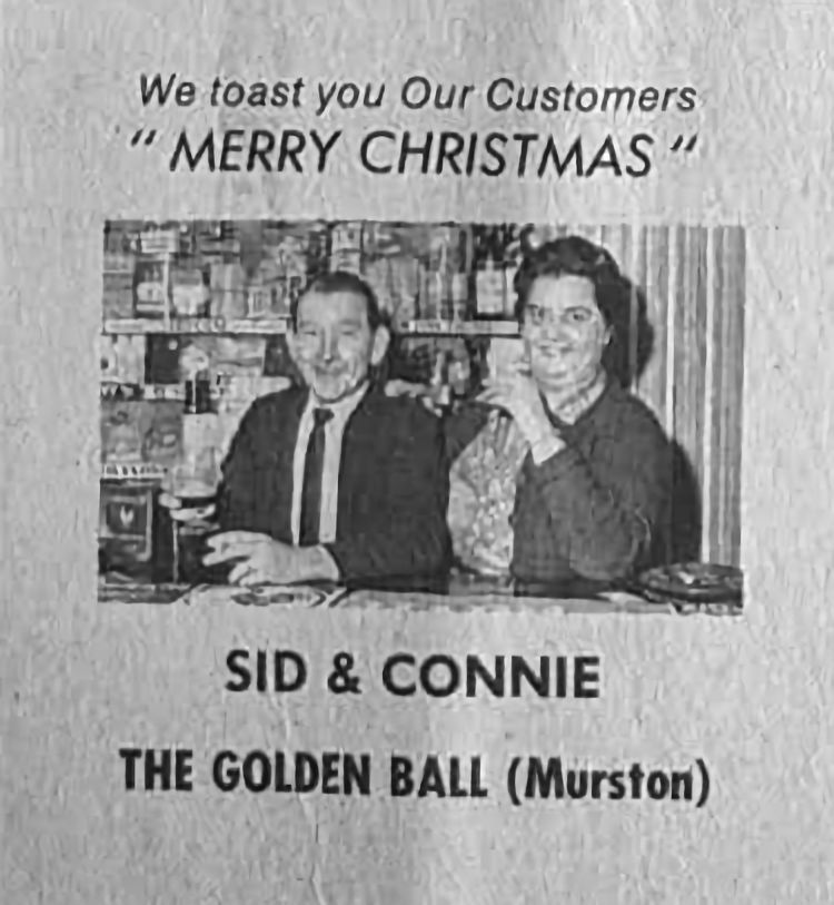 Golden Ball Christmas advert 1971