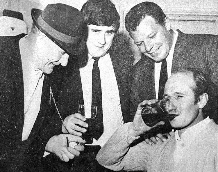 Halfway House wheelbarrow race 1969