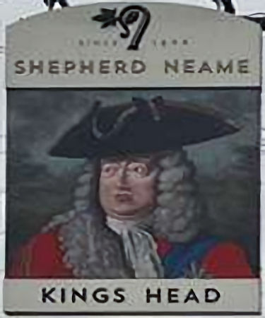 Kings Head sign 2025