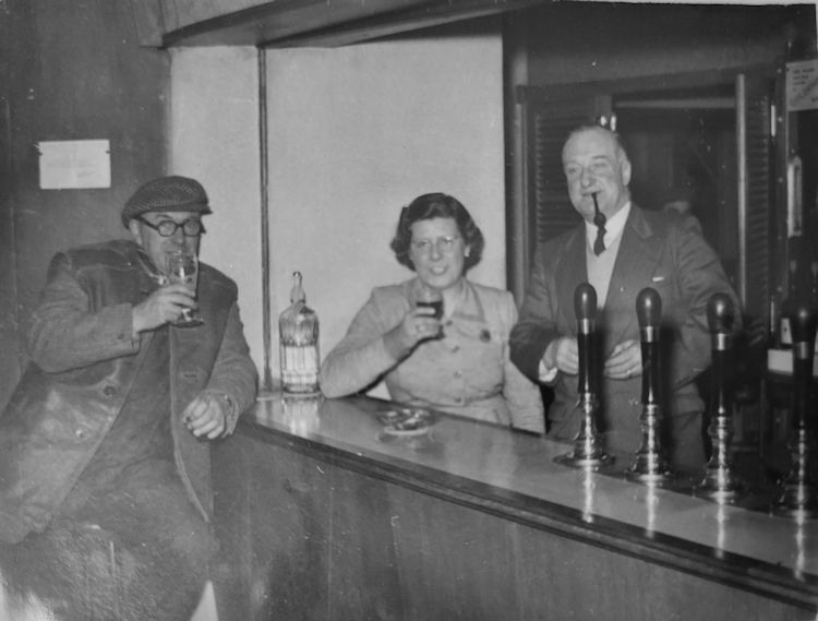 Florence and William James 1955