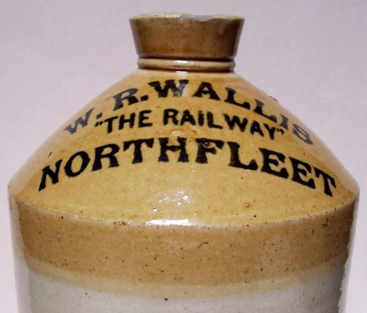 Railway flagon 1901