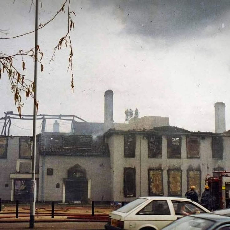 Saxon Hotel fire
