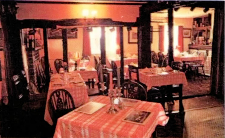 Spotted Dog restaurant 1988