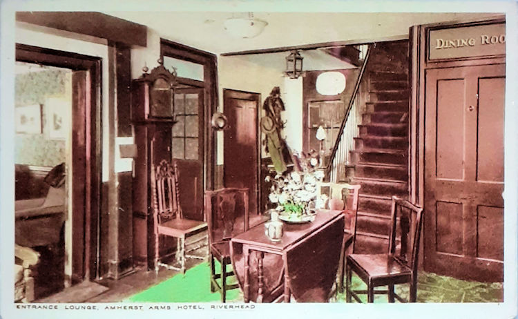 Amhurst Arms postcard 1932