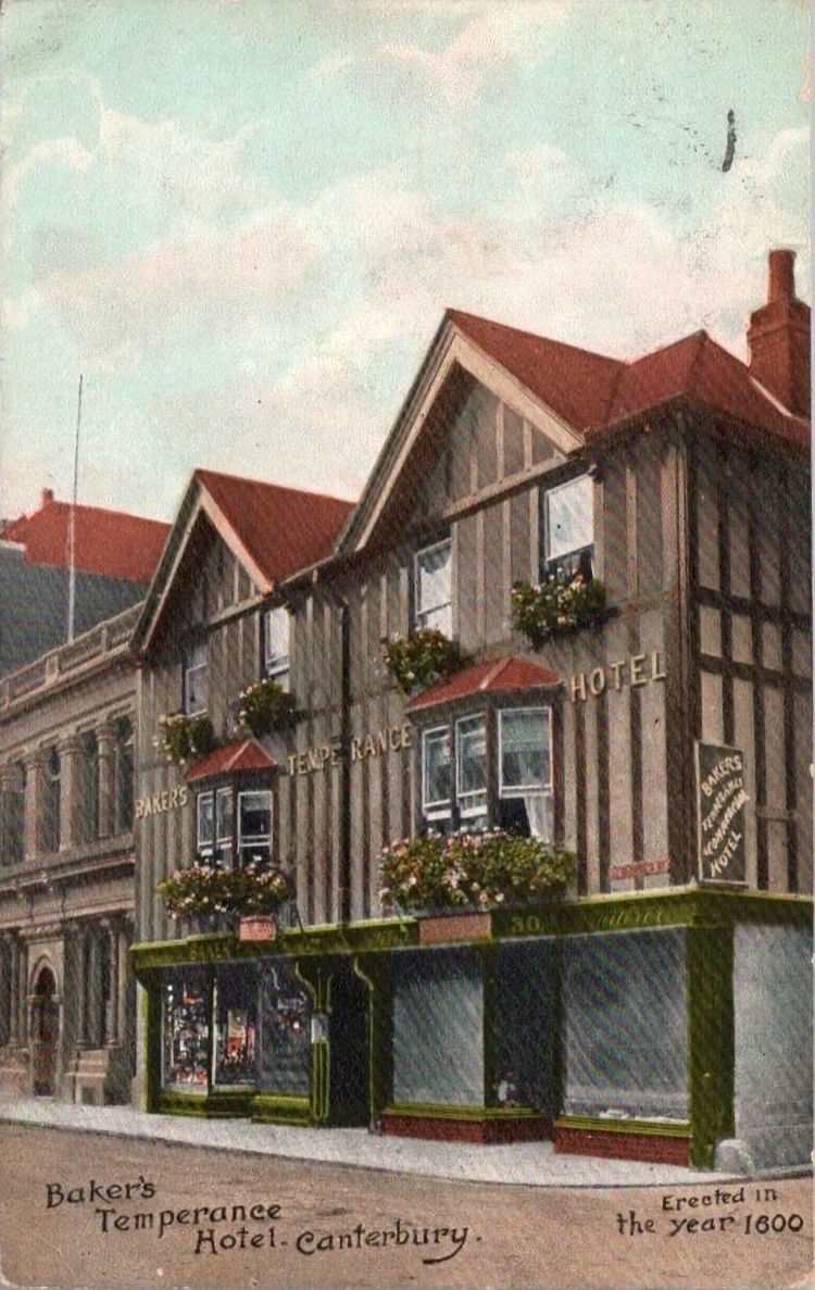 Baker's Temperance Hotel 1910
